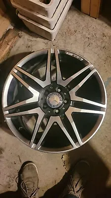 2013-2015 Mercedes C-class 18  Factory Oem Rear Amg Wheel Rim P/n->a2044010704 • $325